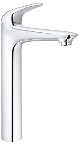 GROHE Wave - Einhand- Waschtischarmatur (wassersparend, langlebige Oberfläche, Einlochmontage), chrom, 23585001