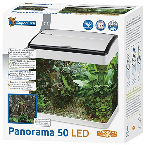 SuperFish Panorama Aquarium, Modell:P 35 Weiss