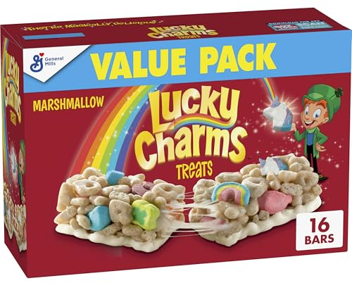 Lucky Charms Cereal Treat Bars, Snack Bars, Value Pack, 16 Ct, 13.6 oz