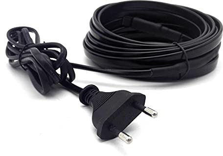 KEPOHK Selbstregulierender Frostschutz für Heizrohre EU-Stecker Vormontiertes Heizkabel 3m