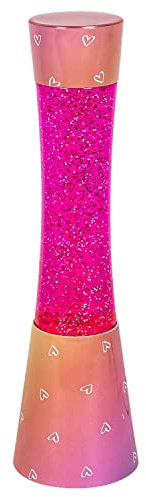 Lavalampe MINKA Retrolampe Stimmungslicht Glitterlampe Tischleuchte Lavaleuchte Dekolampe