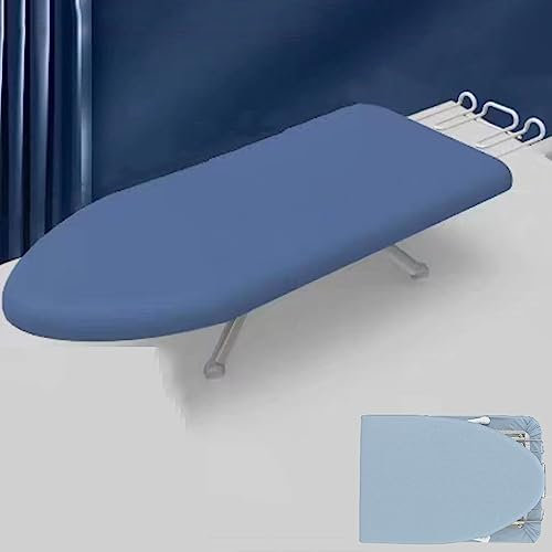 NILZA Tabla De Planchar Plegable, Tabla De Planchar Pequeña para Uso En Viajes En El Hogar, Tabla De Planchar De Sobremesa Antideslizantes, Resistentes Al Calor (Size : 80x30cm)