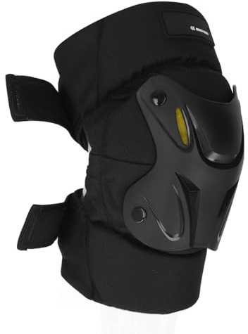 VGEBY Ginocchiere Resistenti agli Urti, Cinghie Regolabili Protezioni per Ginocchia Protettive per Assorbimento degli Urti per Moto da Ciclismo