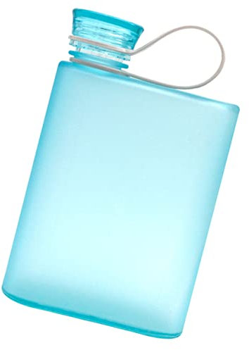 CIYODO Bouteille Deau Plate De 380 ML Portable Et Étanche pour Lécole La Salle De Sport Et Les Voyages