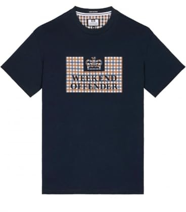 Weekend Offender Shevchenko T-Shirt Herren Shirt Navy XXL