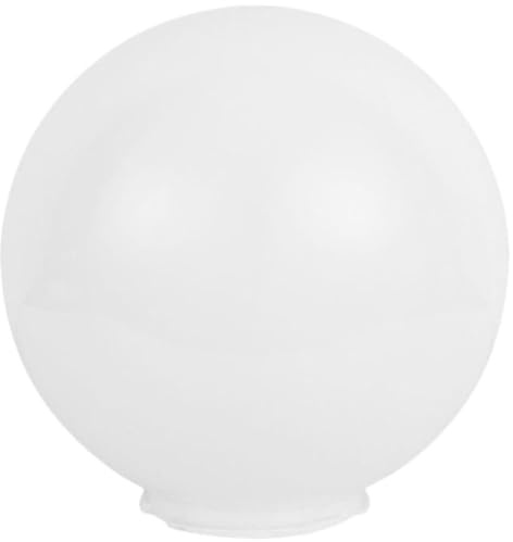 Gatuida Paralume Lampada Rotondo in Acrilico Bianco a Forma di Sfera per Soggiorno e Camera da Letto, Facile da Rimuovere, per Creare Un'atmosfera Calda e Accogliente