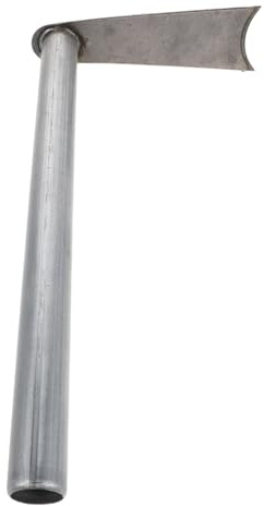 Alasum Herramienta Manual de Jardín Azada Corta de Hierro Resistente para Deshierbe y Aflojar Suelo Huertos y Macizos de Flores Cultivador Portátil para Labores Domésticas