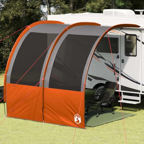 Owoxanthellate Lona de arco impermeable para camping, 250 x 260 x 260 cm, color gris, ignífuga, refugio ultraligero para tienda de campaña, festivales y jardín