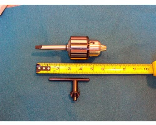 Replacement for Metal Lathe 1/2 Drill Chuck MT1 Tailstock Arbor for Shop Fox Lathe - SD02/26-8112