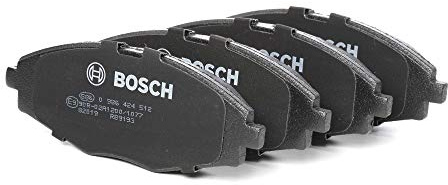 BOSCH Bremsbelagsatz, Scheibenbremse 0986424512