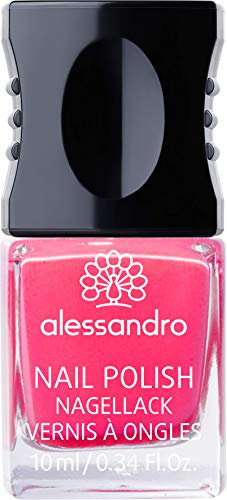 alessandro Nagellack 42 Neon Pink, 10 ml (1er Pack)