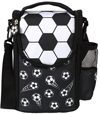 Fringoo Kids Lunch Bag for School - Insulated with Water Pocket - 5 Designs