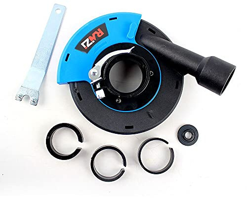 Raizi 180 mm Universal Absaughaube für Winkelschleifer Staubschutz für Handwinkelschleifer