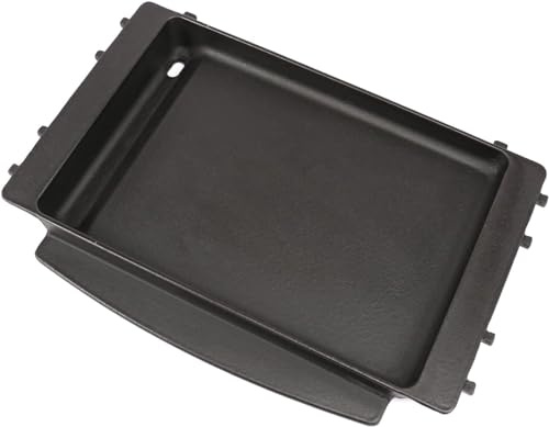 Denmay Gjutjärn grillplatta för Weber Spirit I.II-serien, 44,5 cm x 30,5 cm, rektangulär, 1-pack