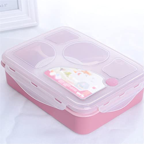 ZLJSHZS Boîte à Bento Japonaise pour Adulte, boîte à Bento Portable pour Micro-Ondes, ustensiles de Cuisine Mignons