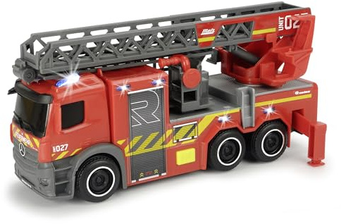 Dickie Toys Échelle pivotante de Pompiers