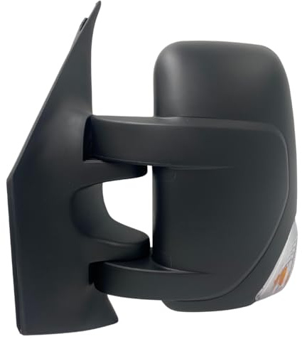 Spieg Außenspiegel Links für Renault Master 3 2010-2024 | Opel Movano B 2010-2021 | Nissan NV400 2010-2021 Manuell Einklappbar, Kurzer Arm, Blinklicht, 7 PIN