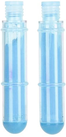 Stoffkreidekartuschen-Nachfüller, 2 Stück, Nähkreidekartuschen-Nachfüller, professionelle Schneider, Pulvernähen zum Markieren von Stoff, DIY-Nähen (Pulver-Ersatzkreide, 2er-Pack, Blau)
