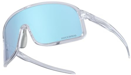 ROCKBROS Fotokromiska Solglasögon Kvinnor Män Cykelglasögon, UV400, Genomskinliga Fotokromiska Glasögon för Cykling, Motorcykelåkning, Körning, Löpning, Fiske, Golf, Ridning