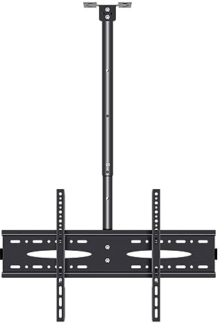 Verstellbare TV-Deckenhalterung – sichere Halterung für Flachbildfernseher, unterstützt 40-75-Zoll-Bildschirme bis zu 50 kg, ideal für optimale Betrachtungswinkel in jedem Raum
