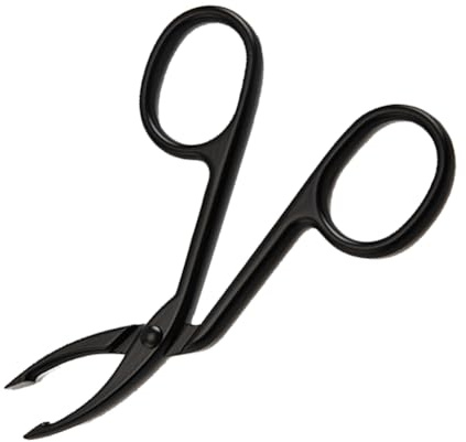 Des pinceaux à sourcils en forme de ciseaux, des pincettes incurvées manipulées à manivelles Les pinceaux à ciseaux de sourcils répondent à vos différents besoins quotidiens, à vos pincettes pointues