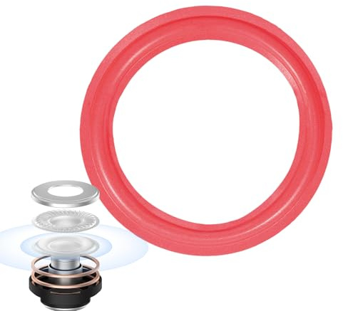 Liqzirtu Borde de espuma para altavoz, anillos de repuesto para cuerno, anillos de goma elásticos, accesorios de reparación | Kit de reparación de bordes de woofer para sistemas de sonido, altavoces