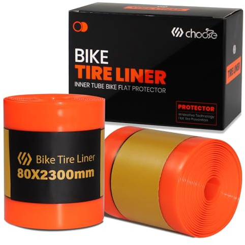 Chooee Fat - Rivestimento autoadesivo per pneumatici di mountain bike, anti-foratura, per mountain bike da 50,8 cm, 61 cm, confezione da 2