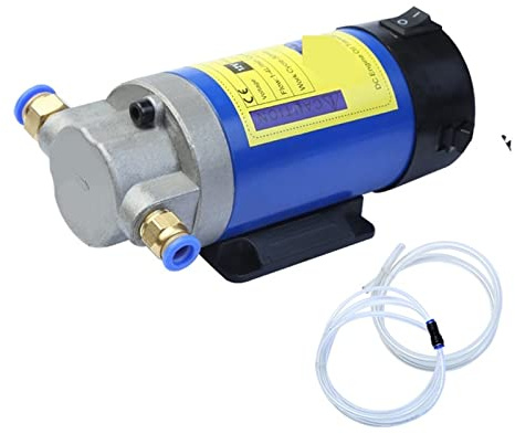 12V 24V Elettrico Scavenge Aspirazione Trasferimento Cambio Pompa Olio Motore Diesel Estrattore 100W 4L for Auto,Manutenzione Industriale(24)