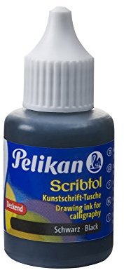 Tusche Scribtol 30 ml schwarz