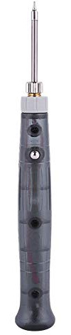 Annadue Soldador USB Tipo de Lapiz, Mini Soldadura Eléctrico de Hierro de Precisión Duradera, con Enfriamiento y Calentamiento Rápidos, Capaz de Fundir Oro, Plata, Cobre, Estaño, Aluminio, etc.