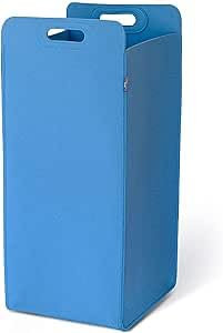 Cesto portabiancheria in feltro spesso 75 l, robusto e morbido, cestino portabiancheria sporca, pieghevole, con maniglie, cestino portabiancheria sporca, 5 toni