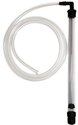 DIAH Do It At Home 33cm Mini Auto-Siphon & Tube Kit - Easy Start Racking Cane for Liquid Transfer, Sediment-Free DIY Homebrew Beer Bottling, Winemaking & Small Batch Mead