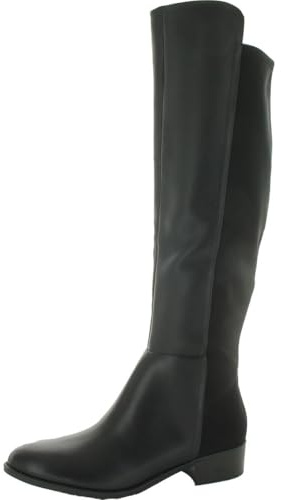 NINE WEST Nayli, Bota sobre la Rodilla Mujer, Negro 002, 40 EU