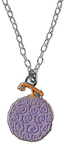 Cinereplicas ONE PIECE - Collar Fruta del Gum-Gum - 22.6cm - Licencia Oficial