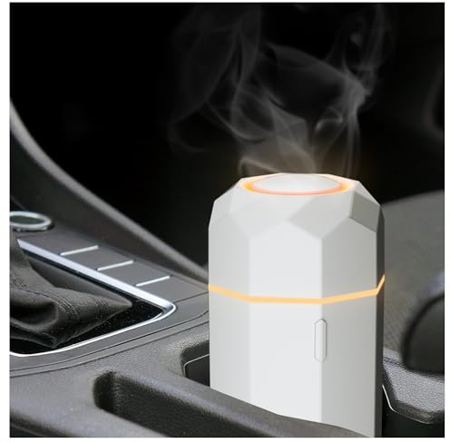 SALKING Petit diffuseur d'arômes Rechargeable sans Fil pour huiles essentielles, diffuseur d'aromathérapie Portable sans Fil avec Batterie, arrêt Automatique pour Voiture, Maison, Bureau ou Yoga