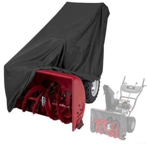 Snow Blower Cover, Waterproof Snow Blower Cover, Compatible With For Most Electric Two-stage Snow Blowers, 130 * 91 * 102cm
