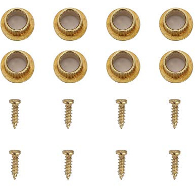 Walfront Mandolin Machine Heads, Chrome Metal Tuners, 14:1 Ratio, for Musicians and Hobbyists