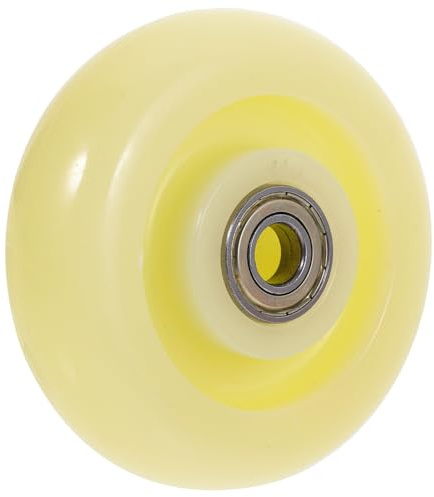 SHINEOFI Rullo Guida Cuscinetto a Sfere per Ruote in Nylon da 4 Pollici, Ruote Direzionali Resistenti all'Usura per Carrelli a Mano Industriali