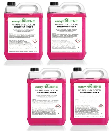 20L 4x5L URINAL FreeFLOW Descaler Cleaner for URIC ACID scale build up limescale