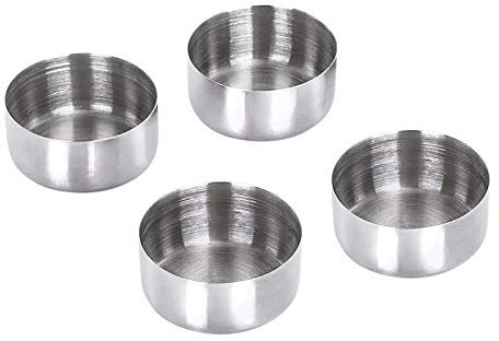 c|h|g CHG Teelichthalter 4er-Pack Silber