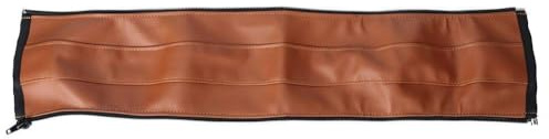 Duokon Baby Kinderwagen Griffbezüge waschbar abnehmbare weiche Kinderwagen Armlehne Griff Abdeckung Kinderwagen Zubehör Reißverschluss(Braun)