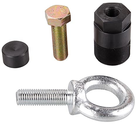 Schwungrad Abzieher, Asudaro Schwungrad Abzieher Hubringschrauben Kit Kompatibel mit 50 PS + Mercury/Mariner/Force 91849154T1 91904551 Grobgewinde Abzieher Entferner Werkzeug Ersatz,Schwarz