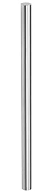 CoCud Tondo Acciaio Asta, 8mm Diametro 150mm Lunghezza, Alta Velocità Acciaio Barra Magazzino Artigianale Fai-da-te Strumento - (Applicazioni: per Trapano Torni Noioso Macchina), 1 pz