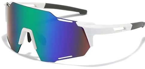 YQBFTC Cycling Glasses,Running Sunglasses,Sports Polarized Sunglasses for Mens and Womens,Running glasses UV 400 Sports Glasses Ski Goggles for Outdoor Bicycle Motorbike Driving Fishing Hiking Skiing