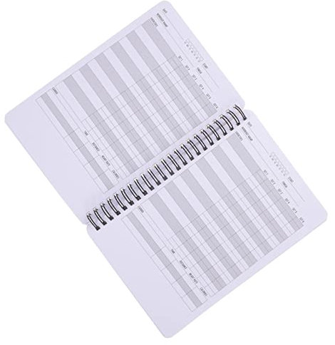 CAXUSD Gym Tagebuch Workout Log Buch Fitness Journal Notebook A5 Planung Notizblock Einfache
