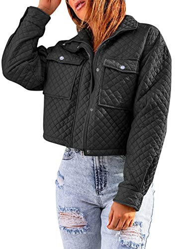 Christmas Sweatshirt Women UK Christmas Blouses Ladies Jumper Grunge Clothes Real Leather Jackets for Women Oversized Zip Up Hoodie Black and White Striped Top Womens Winter Jackets (Black,L)