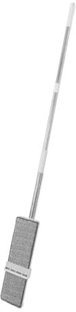 Cabilock Fregona Plana Hogar y Limpieza De Suelos Húmeda y Seca 35 Cm Con Mango Largo y 2 Almohadillas De Microfibra Intercambiables Para Uso Doméstico y Oficina