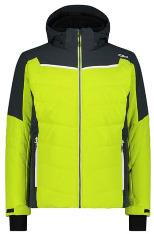 CMP Herren Skijacke mit Kapuze limette (404), 50