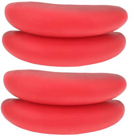 KOMBIUDA 2 Sets Lustige Gummi Wurst Mund Requisiten FüR Aprilscherz Karneval Party GroßEs Cosplay Lippen ZubehöR