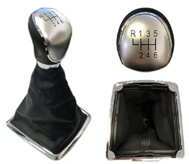 3RG INDUSTRIAL - Pomo Y Fuelle Palanca De Cambio - OEM 1580939 - Piezas para Coche Recambios Motor y Otras Partes de Vehículo - Compatible con los Distintos Modelos de Coche.